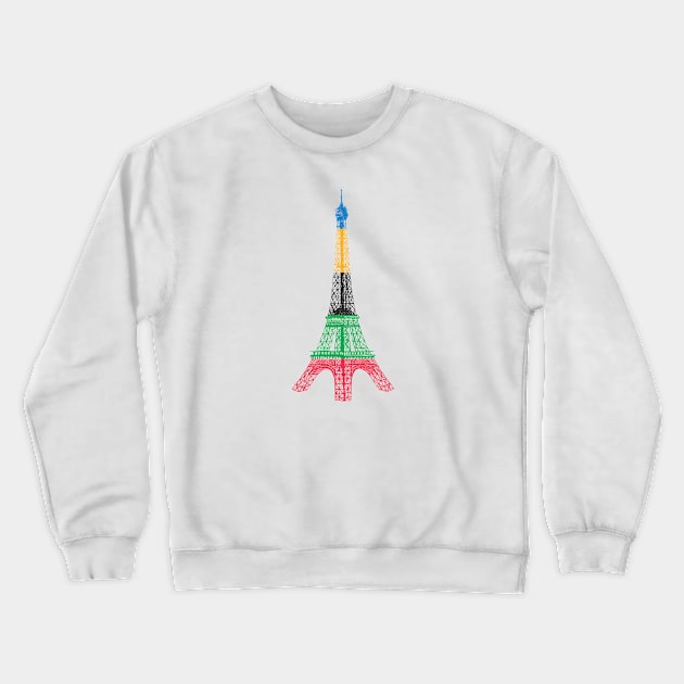 Paris Olympics 2024 Crewneck Sweatshirt by Maison de Kitsch